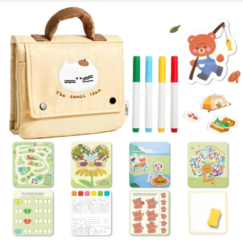 Детска чантичка с активности за път, Мъркащо коте PAT68896