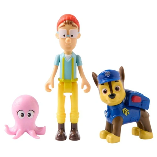 Комплект детски фигури Paw Patrol Chase and Captain Turbot PAT68963