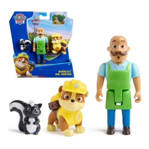 Комплект детски фигури Paw Patrol Rubble & Mr. Porter PAT68966
