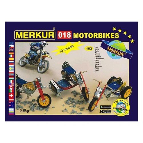 Детски метален конструктор Мотор 10 в 1 PAT68989