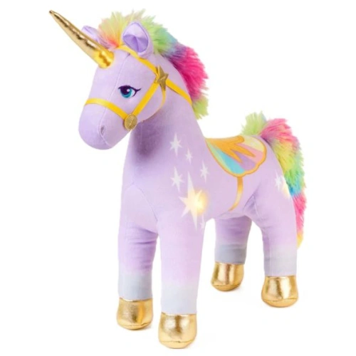 Детски плюшен еднорог Unicorn Academy Light up Wildstar 38см PAT69002