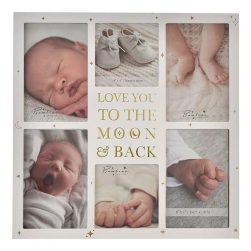 Рамка за бебешки снимки тип колаж Moon & Back PAT69015