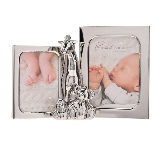 Двойна рамка за снимки Giraffe and Teddies PAT69020