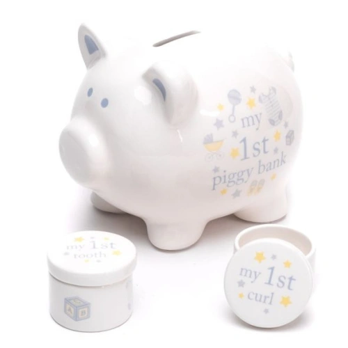 Сет Касичка и Кутии за първо зъбче и първи кичур Baby Boy PAT69023