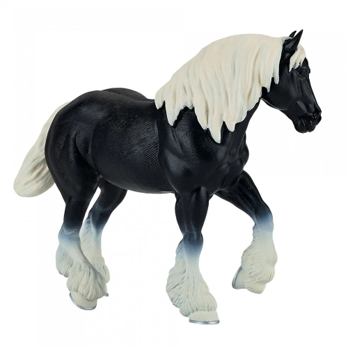 Детска фигурка за игра и колекциониране Кон Черен Клайдсдейл PAT69039