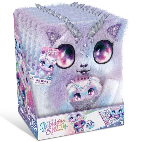 Голям детски пухкав бележник - дневник Астрия 2 в 1 PAT69067