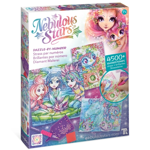 Детски картини с блестящи камъчета Дъга PAT69068