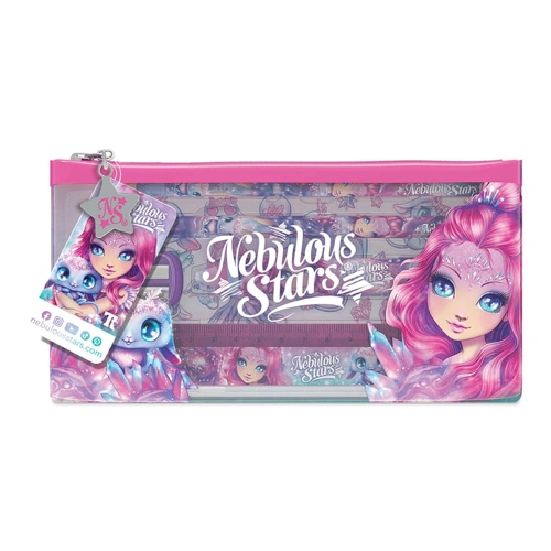 Сет с ученически принадлежности с несесер Кристалия и Агата PAT69075