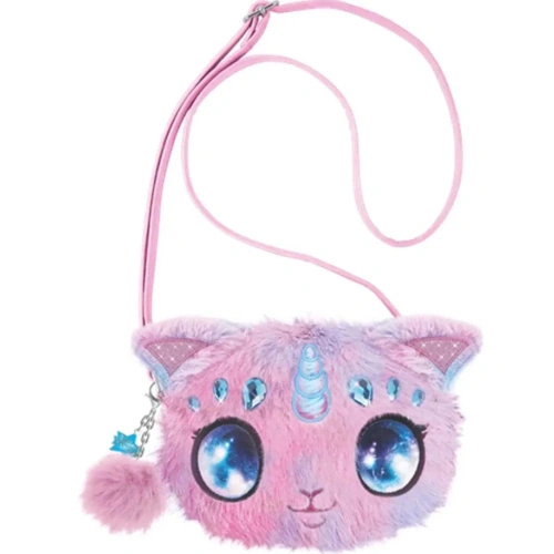 Детска пухкава малка чанта с регулируемата презрамка Стела PAT69077