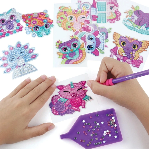Детски комплект Създай блестящи стикери с над 1480 диаманта PAT69084