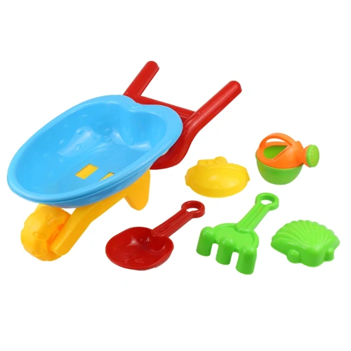 Комплект детски играчки за плаж с количка 5 бр. PAT69096