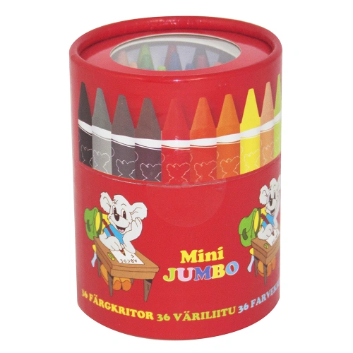 Детски пастели за рисуване Jumbo в кръгла кутия PAT69150