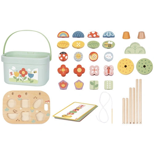 Детска образователна игра за нанизване Градина PAT69195