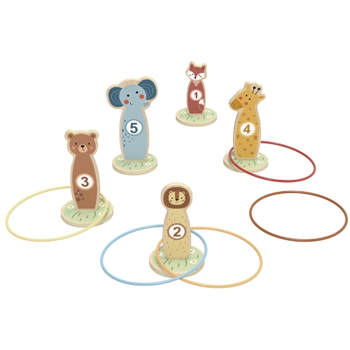 Детска игра с рингове Животни PAT69196