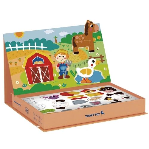 Магнитна книга Магнитна детска игра Животните от Фермата PAT69198