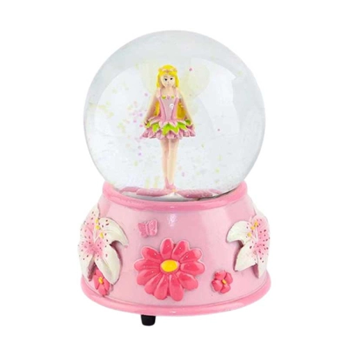 Детска снежна топка Fairy с музика, фея и блестящи частици PAT69275