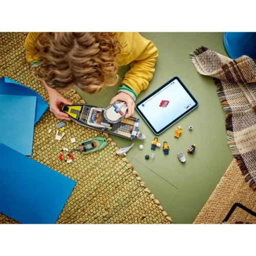 Детски конструктор City Преследване с полицейски катер PAT69307