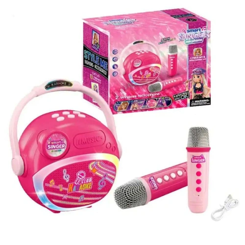 Преносима караоке машина Smart Singer с 2 микрофона PAT69384