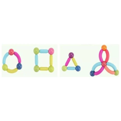 Занимателен магнитен конструктор в кутия 25 елемента PAT69478