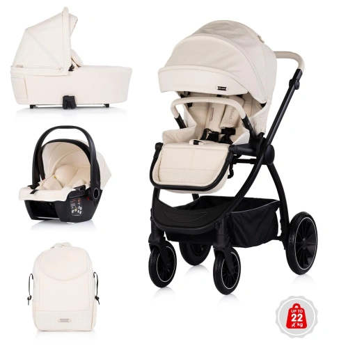 Комбинирана бебешка количка 3 в 1 Престиж кашмир PAT69563