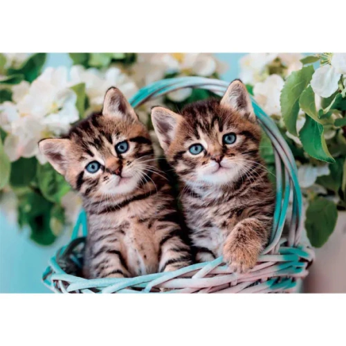 Детски занимателен пъзел Lovely Kitty Twins 60 части PAT69630