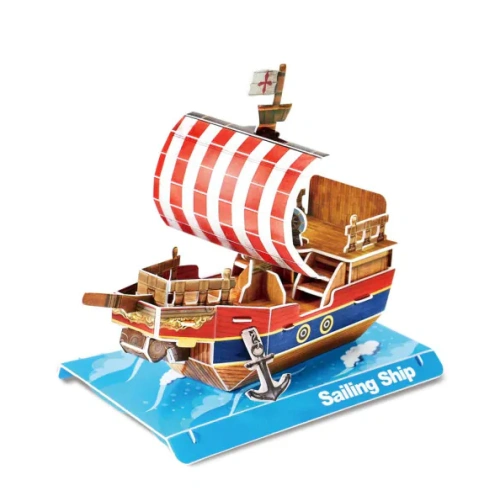 Детски занимателен пъзел 3D Sailing Ship 33ч. PAT69643