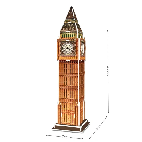 Детски занимателен пъзел 3D Big Ben 13ч. PAT69652