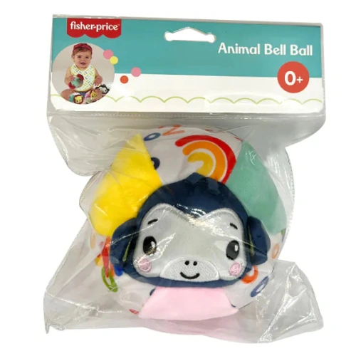 Бебешка плюшена дрънкалка топка маймунка PAT69676