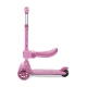 Детска тротинетка с 3 колела и седалка Speedster Pink  - 3