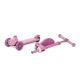 Детска тротинетка с 3 колела и седалка Speedster Pink  - 6