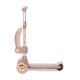 Детска тротинетка с 3 колела и седалка Speedster Beige  - 5