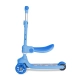 Детска тротинетка със сгъваема седалка Jetster Plus Blue  - 3