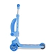 Детска тротинетка със сгъваема седалка Jetster Plus Blue  - 5