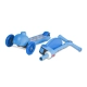 Детска тротинетка със сгъваема седалка Jetster Plus Blue  - 6