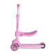 Детска тротинетка със сгъваема седалка Jetster Plus Pink  - 3