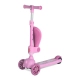 Детска тротинетка със сгъваема седалка Jetster Plus Pink  - 4