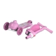 Детска тротинетка със сгъваема седалка Jetster Plus Pink  - 6