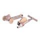 Детска тротинетка със сгъваема седалка Jetster Plus Beige  - 6