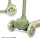 Детска зелена тротинетка със светещи гуми Jetster Green  - 11