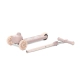 Детска бежова тротинетка със светещи гуми Jetster Beige  - 3