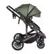 Бебешка стилна комбинирана количка All road Dark-green  - 7
