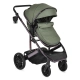 Бебешка стилна комбинирана количка All road Dark-green  - 1