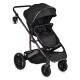 Бебешка стилна комбинирана количка All road Black  - 4