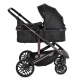 Бебешка стилна комбинирана количка All road Black  - 5