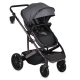 Бебешка стилна и практична комбинирана количка All road Grey  - 4