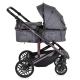 Бебешка стилна и практична комбинирана количка All road Grey  - 5