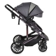Бебешка стилна и практична комбинирана количка All road Grey  - 7