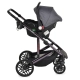 Бебешка стилна и практична комбинирана количка All road Grey  - 9