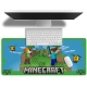 Детска подложка за бюро Minecraft Steve and Alex  - 3