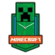Детски зелен стенен часовник Minecraft XL  - 1